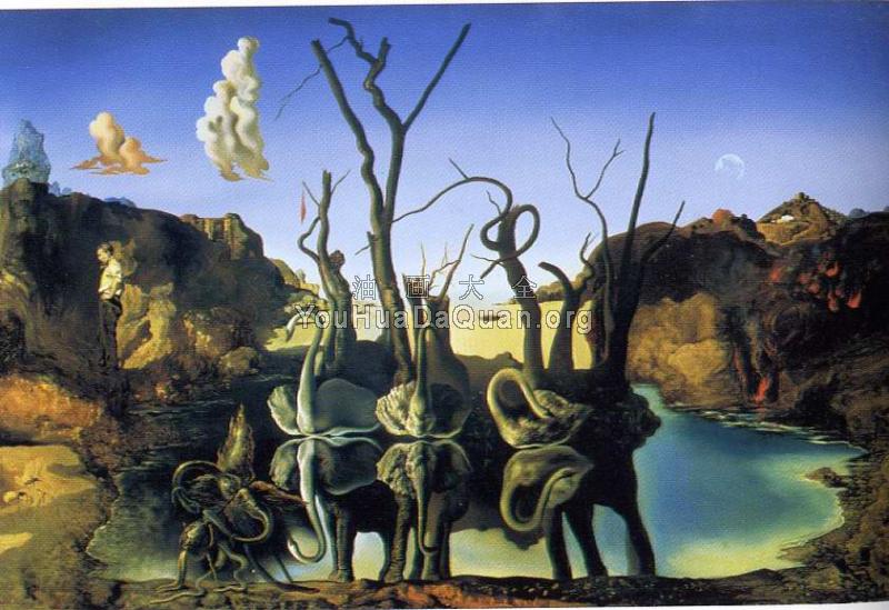 天鹅映象 - 萨尔瓦多·达利